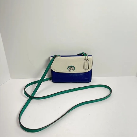 Coach Bags Coach Park Colorblock Dylan Mini Crossbody Wallet